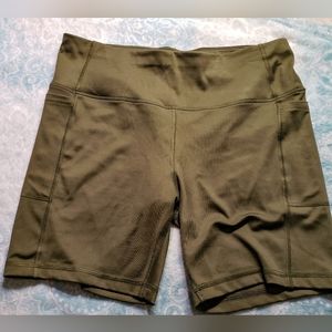 Active Green Shorts
